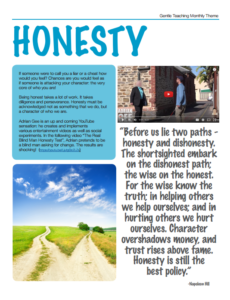 GT Theme - Honesty